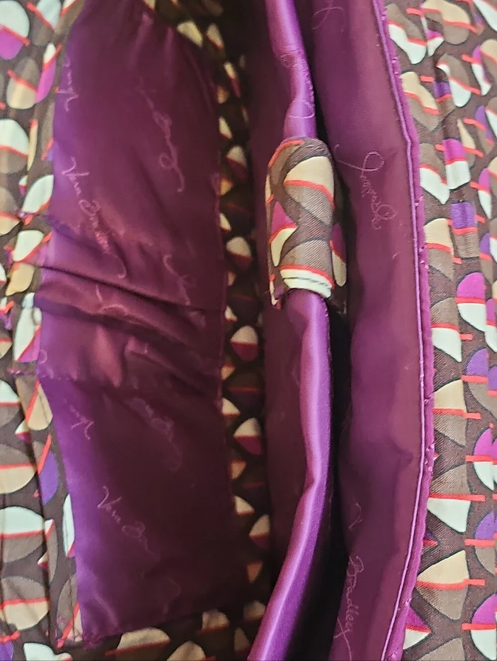 Vera Bradley MAGENTA  Quilted 16